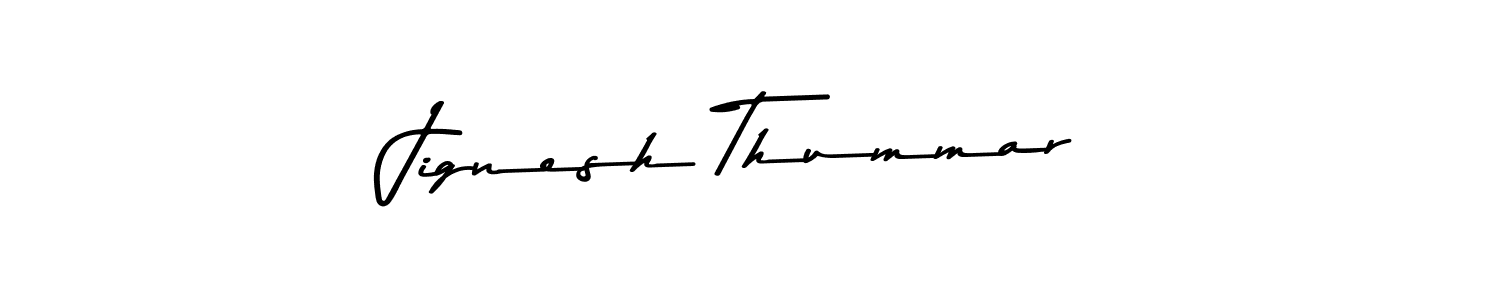 Asem Kandis PERSONAL USE is a professional signature style that is perfect for those who want to add a touch of class to their signature. It is also a great choice for those who want to make their signature more unique. Get Jignesh Thummar name to fancy signature for free. Jignesh Thummar signature style 9 images and pictures png
