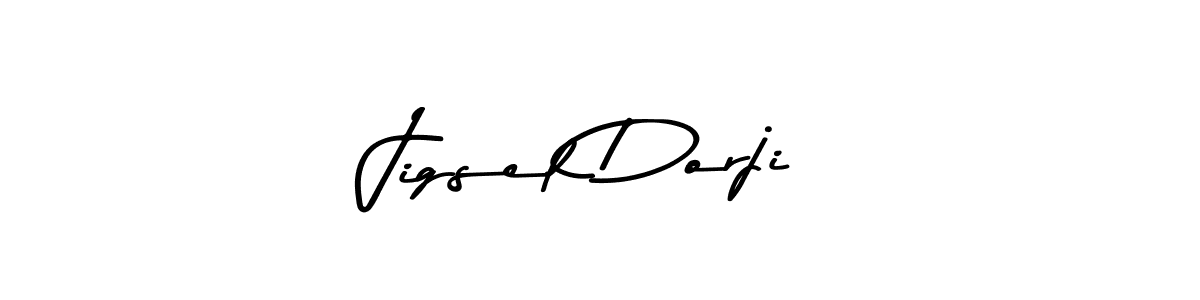 Use a signature maker to create a handwritten signature online. With this signature software, you can design (Asem Kandis PERSONAL USE) your own signature for name Jigsel Dorji. Jigsel Dorji signature style 9 images and pictures png