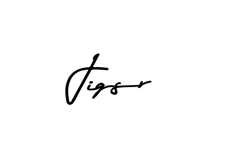 Use a signature maker to create a handwritten signature online. With this signature software, you can design (Asem Kandis PERSONAL USE) your own signature for name Jigsr. Jigsr signature style 9 images and pictures png