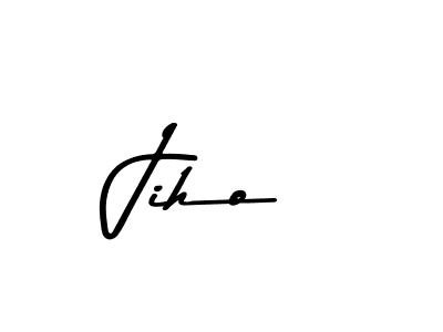 Make a beautiful signature design for name Jiho. With this signature (Asem Kandis PERSONAL USE) style, you can create a handwritten signature for free. Jiho signature style 9 images and pictures png