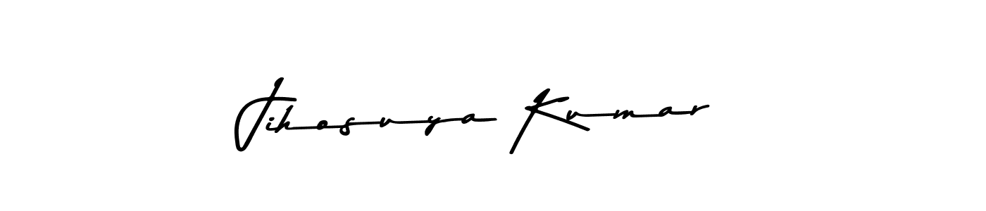 This is the best signature style for the Jihosuya Kumar name. Also you like these signature font (Asem Kandis PERSONAL USE). Mix name signature. Jihosuya Kumar signature style 9 images and pictures png
