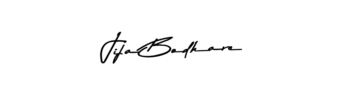 Also You can easily find your signature by using the search form. We will create Jija Bodhare name handwritten signature images for you free of cost using Asem Kandis PERSONAL USE sign style. Jija Bodhare signature style 9 images and pictures png