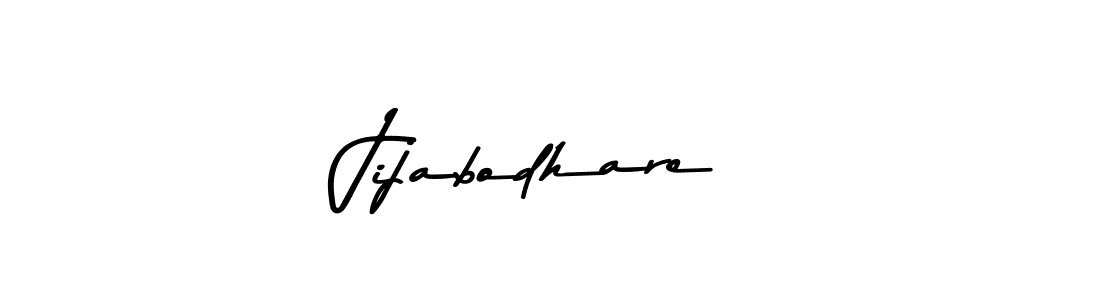 The best way (Asem Kandis PERSONAL USE) to make a short signature is to pick only two or three words in your name. The name Jijabodhare include a total of six letters. For converting this name. Jijabodhare signature style 9 images and pictures png