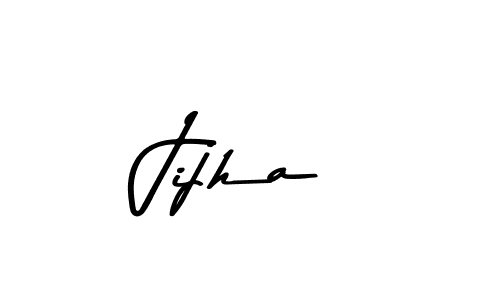 Jijha stylish signature style. Best Handwritten Sign (Asem Kandis PERSONAL USE) for my name. Handwritten Signature Collection Ideas for my name Jijha. Jijha signature style 9 images and pictures png