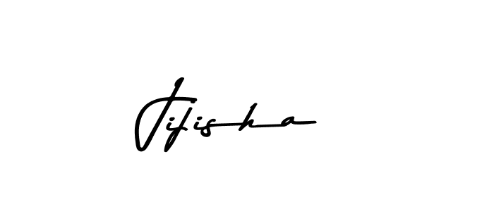 Use a signature maker to create a handwritten signature online. With this signature software, you can design (Asem Kandis PERSONAL USE) your own signature for name Jijisha. Jijisha signature style 9 images and pictures png