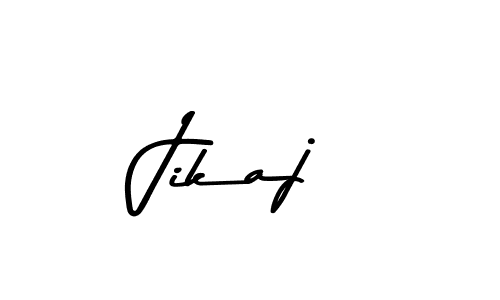 Jikaj stylish signature style. Best Handwritten Sign (Asem Kandis PERSONAL USE) for my name. Handwritten Signature Collection Ideas for my name Jikaj. Jikaj signature style 9 images and pictures png