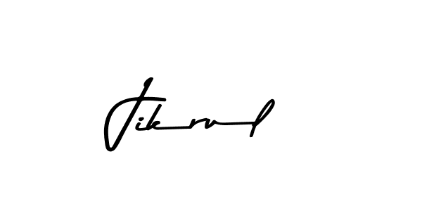 Here are the top 10 professional signature styles for the name Jikrul. These are the best autograph styles you can use for your name. Jikrul signature style 9 images and pictures png