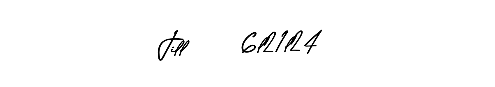 Use a signature maker to create a handwritten signature online. With this signature software, you can design (Asem Kandis PERSONAL USE) your own signature for name Jill      6l21l24. Jill      6l21l24 signature style 9 images and pictures png
