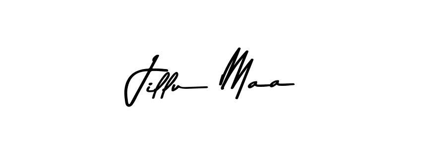 You should practise on your own different ways (Asem Kandis PERSONAL USE) to write your name (Jillu Maa) in signature. don't let someone else do it for you. Jillu Maa signature style 9 images and pictures png