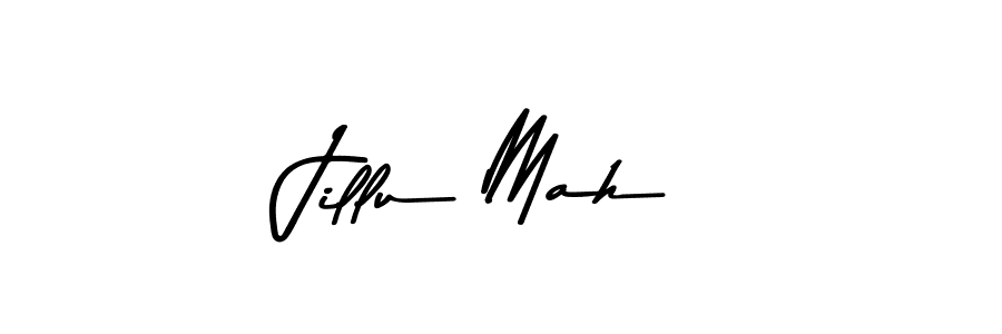 Design your own signature with our free online signature maker. With this signature software, you can create a handwritten (Asem Kandis PERSONAL USE) signature for name Jillu Mah. Jillu Mah signature style 9 images and pictures png