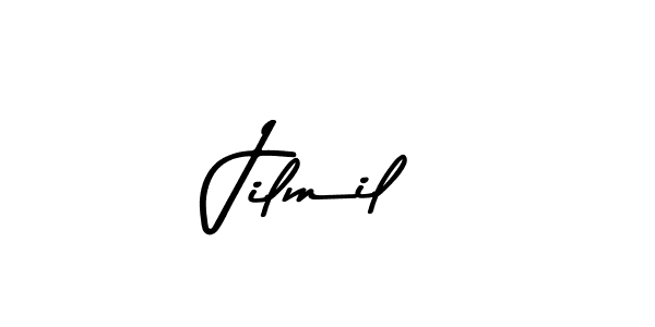 Create a beautiful signature design for name Jilmil. With this signature (Asem Kandis PERSONAL USE) fonts, you can make a handwritten signature for free. Jilmil signature style 9 images and pictures png