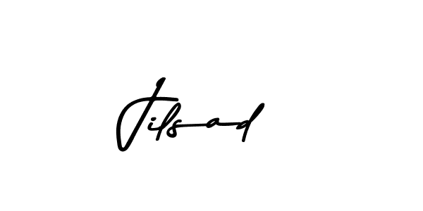 Create a beautiful signature design for name Jilsad. With this signature (Asem Kandis PERSONAL USE) fonts, you can make a handwritten signature for free. Jilsad signature style 9 images and pictures png