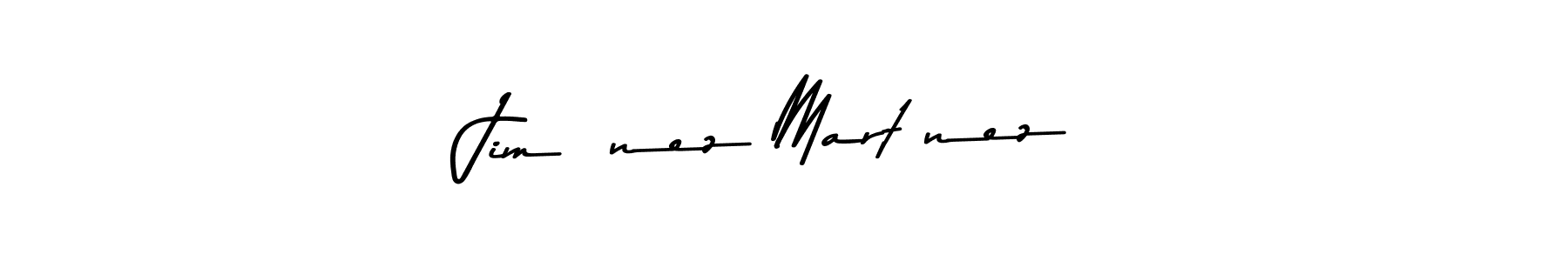 You should practise on your own different ways (Asem Kandis PERSONAL USE) to write your name (Jiménez Martínez) in signature. don't let someone else do it for you. Jiménez Martínez signature style 9 images and pictures png