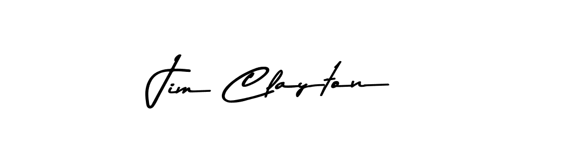 Also You can easily find your signature by using the search form. We will create Jim Clayton name handwritten signature images for you free of cost using Asem Kandis PERSONAL USE sign style. Jim Clayton signature style 9 images and pictures png