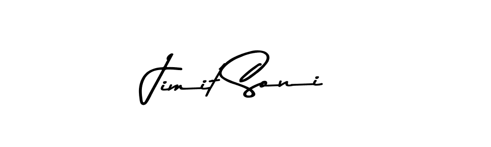 You should practise on your own different ways (Asem Kandis PERSONAL USE) to write your name (Jimit Soni) in signature. don't let someone else do it for you. Jimit Soni signature style 9 images and pictures png