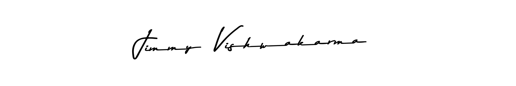 Jimmy  Vishwakarma stylish signature style. Best Handwritten Sign (Asem Kandis PERSONAL USE) for my name. Handwritten Signature Collection Ideas for my name Jimmy  Vishwakarma. Jimmy  Vishwakarma signature style 9 images and pictures png