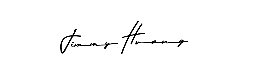 How to make Jimmy Huang name signature. Use Asem Kandis PERSONAL USE style for creating short signs online. This is the latest handwritten sign. Jimmy Huang signature style 9 images and pictures png