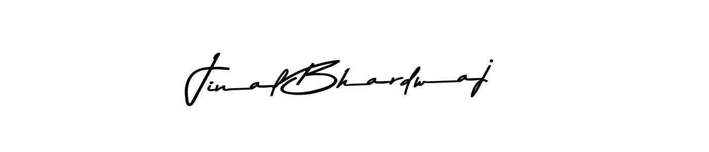 Create a beautiful signature design for name Jinal Bhardwaj. With this signature (Asem Kandis PERSONAL USE) fonts, you can make a handwritten signature for free. Jinal Bhardwaj signature style 9 images and pictures png