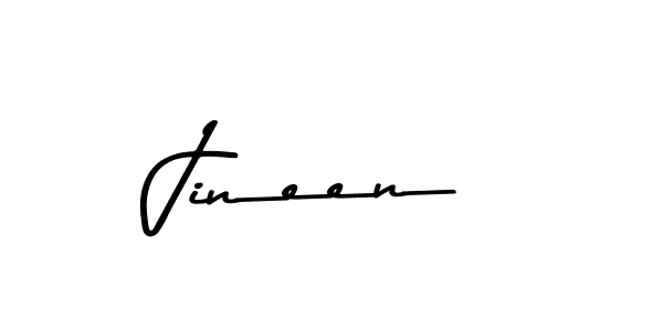 Also You can easily find your signature by using the search form. We will create Jineen name handwritten signature images for you free of cost using Asem Kandis PERSONAL USE sign style. Jineen signature style 9 images and pictures png
