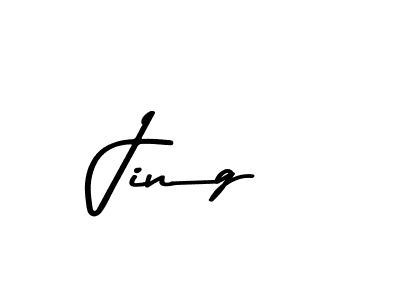 Make a beautiful signature design for name Jing. With this signature (Asem Kandis PERSONAL USE) style, you can create a handwritten signature for free. Jing signature style 9 images and pictures png