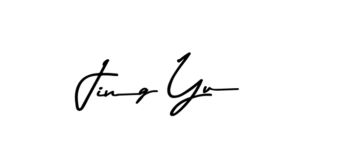 Jing Yu stylish signature style. Best Handwritten Sign (Asem Kandis PERSONAL USE) for my name. Handwritten Signature Collection Ideas for my name Jing Yu. Jing Yu signature style 9 images and pictures png