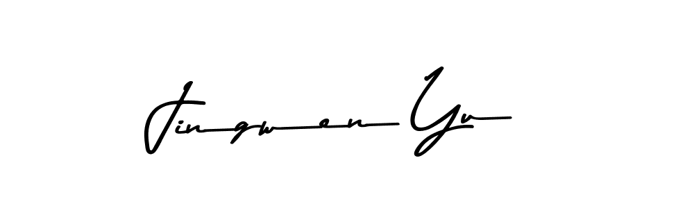 Similarly Asem Kandis PERSONAL USE is the best handwritten signature design. Signature creator online .You can use it as an online autograph creator for name Jingwen Yu. Jingwen Yu signature style 9 images and pictures png