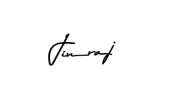 Make a beautiful signature design for name Jinraj. With this signature (Asem Kandis PERSONAL USE) style, you can create a handwritten signature for free. Jinraj signature style 9 images and pictures png