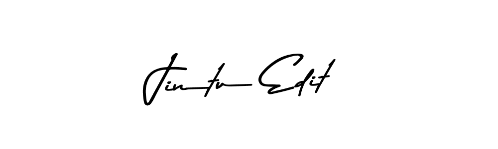 if you are searching for the best signature style for your name Jintu Edit. so please give up your signature search. here we have designed multiple signature styles  using Asem Kandis PERSONAL USE. Jintu Edit signature style 9 images and pictures png