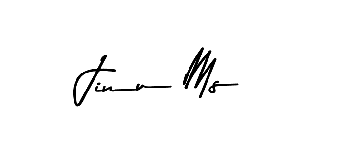 How to Draw Jinu Ms signature style? Asem Kandis PERSONAL USE is a latest design signature styles for name Jinu Ms. Jinu Ms signature style 9 images and pictures png