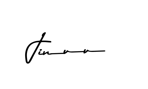 How to make Jinuu name signature. Use Asem Kandis PERSONAL USE style for creating short signs online. This is the latest handwritten sign. Jinuu signature style 9 images and pictures png