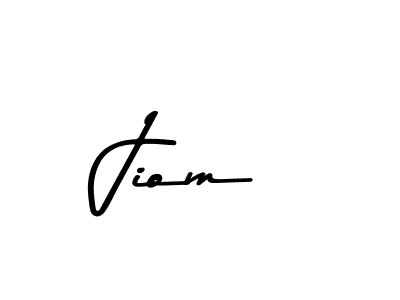 Here are the top 10 professional signature styles for the name Jiom. These are the best autograph styles you can use for your name. Jiom signature style 9 images and pictures png