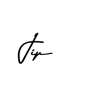 Design your own signature with our free online signature maker. With this signature software, you can create a handwritten (Asem Kandis PERSONAL USE) signature for name Jip. Jip signature style 9 images and pictures png