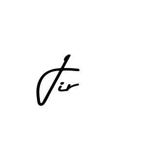 The best way (Asem Kandis PERSONAL USE) to make a short signature is to pick only two or three words in your name. The name Jir include a total of six letters. For converting this name. Jir signature style 9 images and pictures png