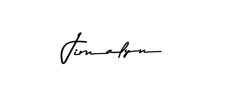 Jirnalyn stylish signature style. Best Handwritten Sign (Asem Kandis PERSONAL USE) for my name. Handwritten Signature Collection Ideas for my name Jirnalyn. Jirnalyn signature style 9 images and pictures png