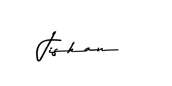 Use a signature maker to create a handwritten signature online. With this signature software, you can design (Asem Kandis PERSONAL USE) your own signature for name Jishan. Jishan signature style 9 images and pictures png