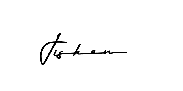 Similarly Asem Kandis PERSONAL USE is the best handwritten signature design. Signature creator online .You can use it as an online autograph creator for name Jishen. Jishen signature style 9 images and pictures png