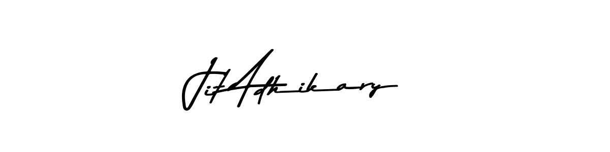 Make a beautiful signature design for name Jit Adhikary. Use this online signature maker to create a handwritten signature for free. Jit Adhikary signature style 9 images and pictures png