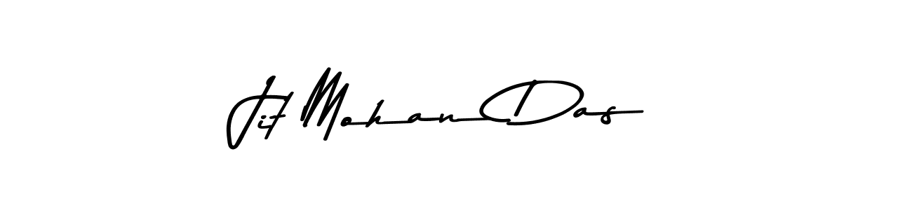 Create a beautiful signature design for name Jit Mohan Das. With this signature (Asem Kandis PERSONAL USE) fonts, you can make a handwritten signature for free. Jit Mohan Das signature style 9 images and pictures png