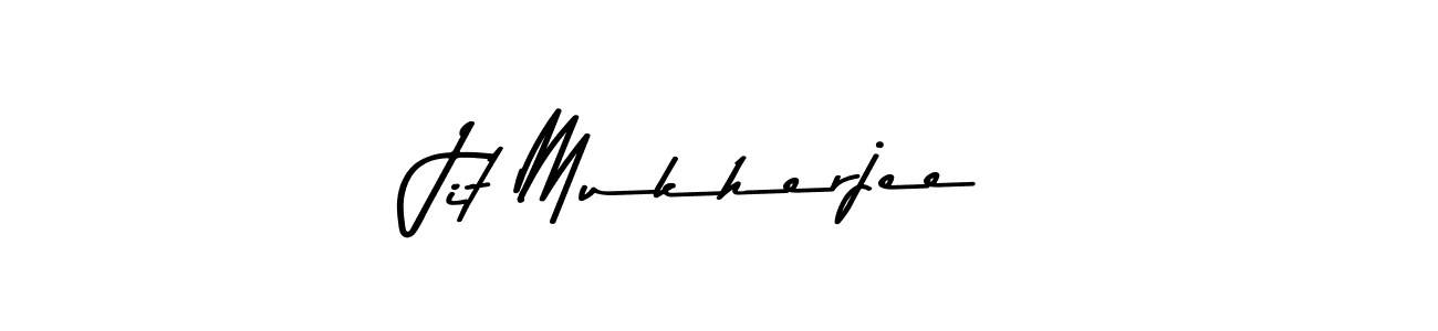 You should practise on your own different ways (Asem Kandis PERSONAL USE) to write your name (Jit Mukherjee) in signature. don't let someone else do it for you. Jit Mukherjee signature style 9 images and pictures png