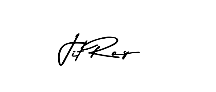 How to make Jit Roy name signature. Use Asem Kandis PERSONAL USE style for creating short signs online. This is the latest handwritten sign. Jit Roy signature style 9 images and pictures png