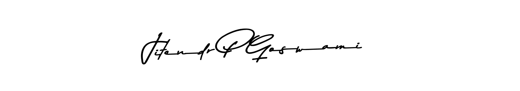 How to Draw Jitendr P Goswami signature style? Asem Kandis PERSONAL USE is a latest design signature styles for name Jitendr P Goswami. Jitendr P Goswami signature style 9 images and pictures png