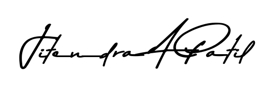 The Asem Kandis PERSONAL USE font gives name Jitendra A Patil a signature that looks effortless yet distinguished. Download high-res PNG instantly. Jitendra A Patil signature style 9 images and pictures png