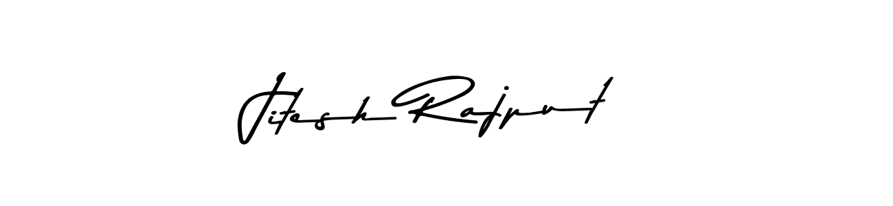 Use a signature maker to create a handwritten signature online. With this signature software, you can design (Asem Kandis PERSONAL USE) your own signature for name Jitesh Rajput. Jitesh Rajput signature style 9 images and pictures png