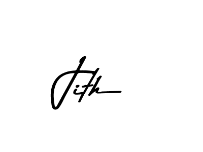 How to make Jith name signature. Use Asem Kandis PERSONAL USE style for creating short signs online. This is the latest handwritten sign. Jith signature style 9 images and pictures png