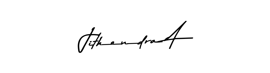 Asem Kandis PERSONAL USE is a professional signature style that is perfect for those who want to add a touch of class to their signature. It is also a great choice for those who want to make their signature more unique. Get Jithendra A name to fancy signature for free. Jithendra A signature style 9 images and pictures png