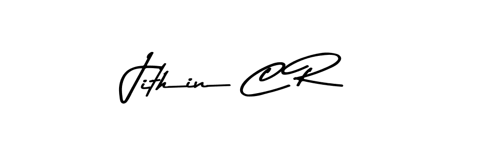 Design your own signature with our free online signature maker. With this signature software, you can create a handwritten (Asem Kandis PERSONAL USE) signature for name Jithin C R. Jithin C R signature style 9 images and pictures png