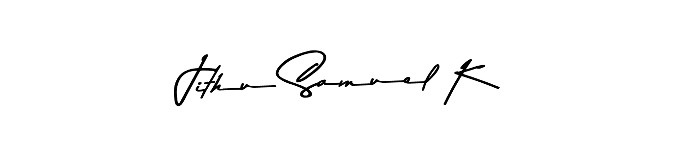Also we have Jithu Samuel K name is the best signature style. Create professional handwritten signature collection using Asem Kandis PERSONAL USE autograph style. Jithu Samuel K signature style 9 images and pictures png