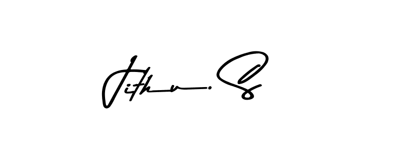 Make a beautiful signature design for name Jithu. S. With this signature (Asem Kandis PERSONAL USE) style, you can create a handwritten signature for free. Jithu. S signature style 9 images and pictures png