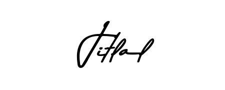 Discover how Jitlal looks in an executive cursive font (Asem Kandis PERSONAL USE). Perfect for legal documents, invoices, and certificates. Jitlal signature style 9 images and pictures png