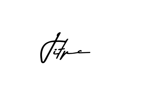 Create a beautiful signature design for name Jitpc. With this signature (Asem Kandis PERSONAL USE) fonts, you can make a handwritten signature for free. Jitpc signature style 9 images and pictures png